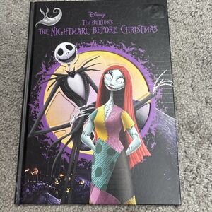 New Disney Die Cut Nightmare Before Christmas Book 1st Print‎ 2024 Gift Present